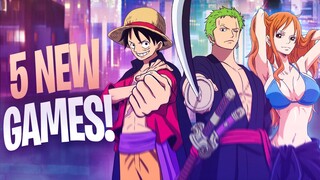 5 NEW One Piece Games Being Developed!