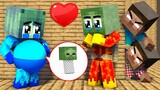Monster School : ICE Baby Zombie Pregnant Challenge at School 2 - Sad Story - Minecraft Animation