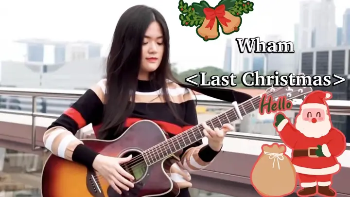 Countdown to Christmas! "Last Christmas" takes you to feel the atmosphere in advance [guitar fingers