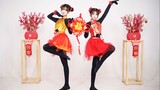 [แดนซ์]สองสาวน่ารักเต้นอวยพรวันตรุษจีน