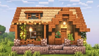 【Minecraft】จุดเริ่มต้นของการผจญภัย - กระท่อมสำหรับผู้เริ่มต้นที่สมบูรณ์แบบ