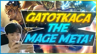 They revamped Gatotkaca to a mage? | MLBB