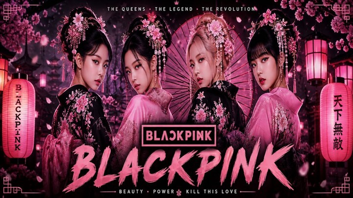 BLACKPINK – Cyber Sakura (日风赛博概念MV / Japanese Style Concept Music Video)
