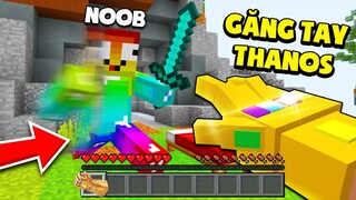 KHANGG HACK BEDWARS GĂNG TAY THANOS TIÊU DIỆT T GAMING VÀ TROLL NOOB TEAM *BEDWARS THỬ THÁCH TROLL