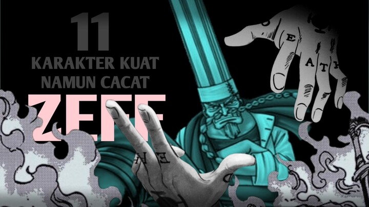 Memasak hanya membutuhkan tangan tidak perlu kaki. 11 karakter kuat namun cacat (part 1)