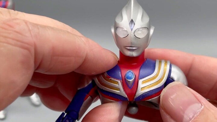 [Ultraman] Seluruh proses renovasi ukiran tulang asli Bandai Tiga dengan lampu, pengenalan DIY, dan 