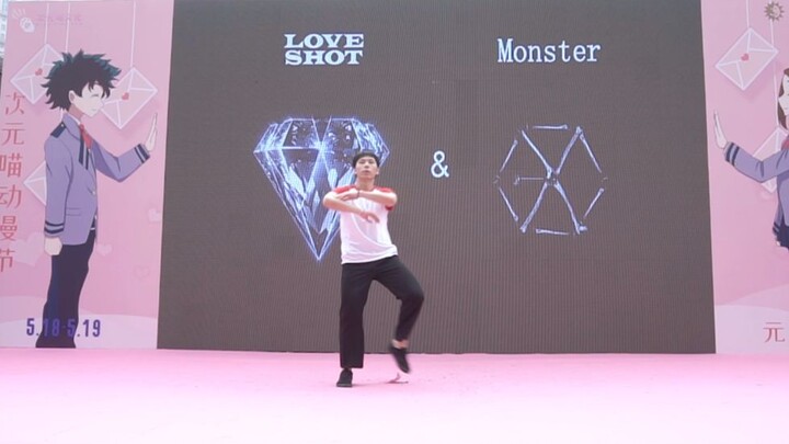 【第二届KDS韩舞翻跳大赛】大菠萝 : EXO-Monster & Love shot | 个人组 | DNA⁵ Dancing Club