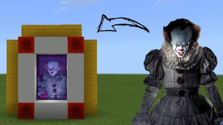 CARA MEMBUAT PORTAL PENNYWISE - MINECRAFT