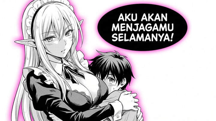 Ketika Lu Diasuh Ama Elf Cakep Di Isekai 🗿 | Manga Recap