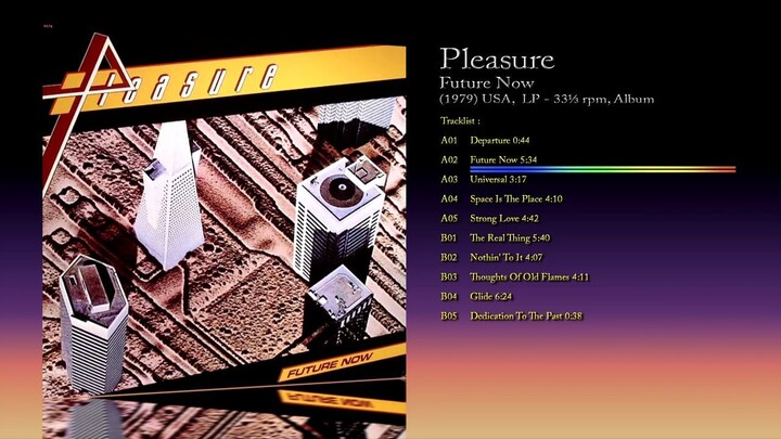 Pleasure (1979) Future Now [LP - 33⅓ RPM - Album]
