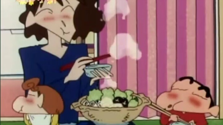 【Crayon Shin-chan】Trời lạnh xem Shin-chan tự tay làm món lẩu chay ngon lành, đến cả mẹ Himawari cũng