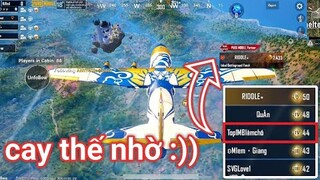 PUBG Mobile - Bật Top 1 Máy Bay Gặp Ngay Top 3 Máy Bay Cà Khịa Và Cái Kết Mãn Nguyện =))