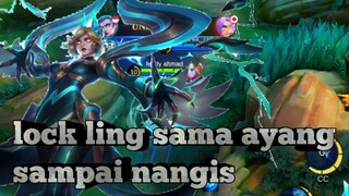 Eudora lock ling sampai linglung