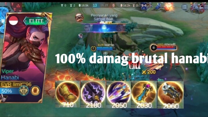 gila hanabi damag nya jos