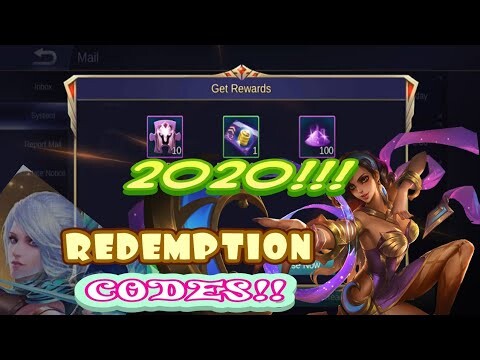 REDEMPTION CODE MOBILE LEGEND FEBRUARY 23, 2020