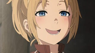 塞妮丝眼里的世界永远是美好的…龙神也治不好，真是小废龙，没鲁迪人神都懒得理他…