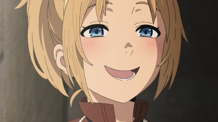 塞妮丝眼里的世界永远是美好的…龙神也治不好，真是小废龙，没鲁迪人神都懒得理他…