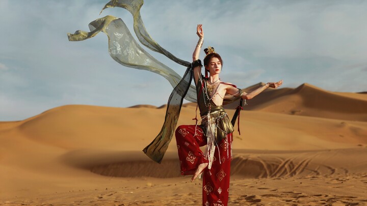 A boy's Dunhuang Flying Apsaras