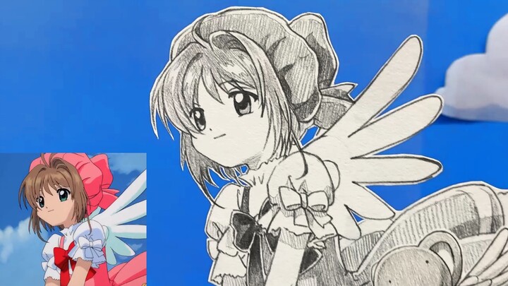 [Cardcaptor Sakura] Paper version! Hou~Yi~ washes the railway~