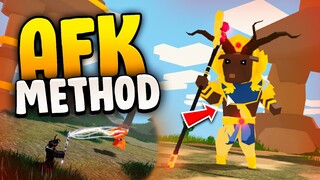 How to AFK* Desert BOSS!! (Bhaa) in Roblox Islands (Skyblock)