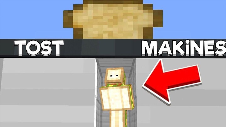 ฉันหลีกเลี่ยงเครื่องปิ้งขนมปัง! - Minecraft