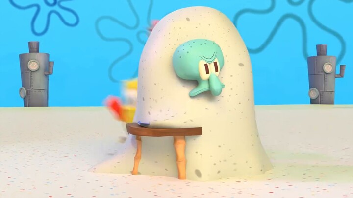 Tôi đã học lại Blender trong hai tháng và cố gắng khôi phục các đoạn phim hoạt hình SpongeBob ở dạng