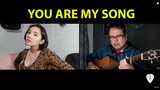 YOU ARE MY SONG  (Regine Velasquez) Acoustic Cover ft. Jeanlee Jutic | Edwin-E