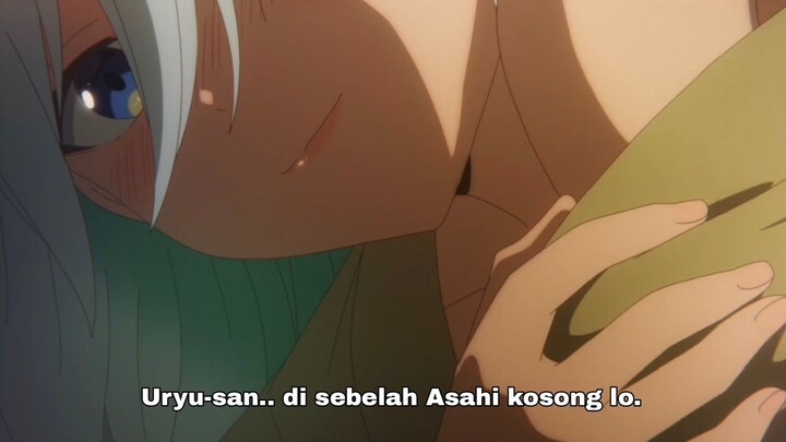 Asahi makin Agresif, ngajak Uryu buat tidur bareng😋