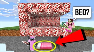 Minecraft: *EXTREME* CANDY LUCKY BLOCK BEDWARS! - Modded Mini-Game