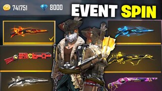 Ajjubhai New M1887 Gun Skin Event 8000 Diamond Spin - Garena Free Fire- Total Gaming