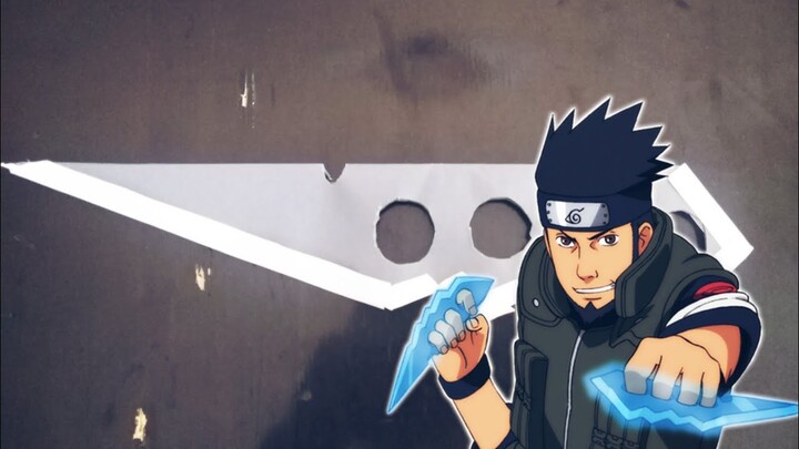 Como hacer el cuchillo de Asuma Sarutobi