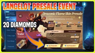 Lancelote Bren Esports Skin Presale Event 20💎 Diamonds Only | Cheapest Epic Skin | MLBB