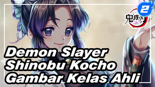 Gambar Kelas Ahli (Shinobi Kocho) Sangat Cantik! | Proses Menggambar | Demon Slayer_2