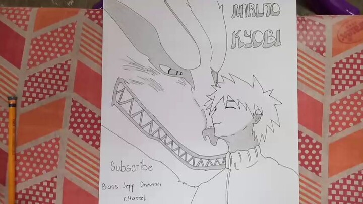 Drawing Kurama & Naruto Boss Jeff Drawing channel Subscribe on YouTube Click https://youtu.be/XuAzDB