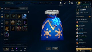 [LMHT] Mở 3 Tất Giáng Sinh + 14 Hộp Tuyết Rơi 2019 Và Cái Kết Cực May Mắn :3 =)))))