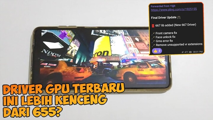 Akhirnya New Driver 667 Auto Gaming ? Ganti Driver Bisa Ningkatin Performa