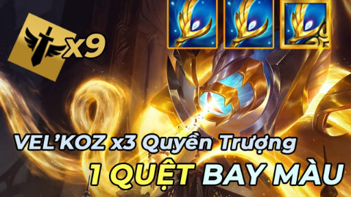 TFT set 5.5 - ĐTCL 5.5_ Vel'koz nhưng x 3 quyền trượng, x 9 thiên thần !!!
