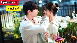 PART-1 When a Rich😎Dominating CEO😘falls For Poor Girl💕Korean Drama Explained in Hindi, NewDrama 2024