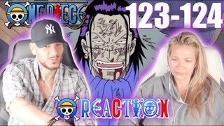 LUFFY vs CROCODILE 🐊 👒| ONE PIECE eps 123-124