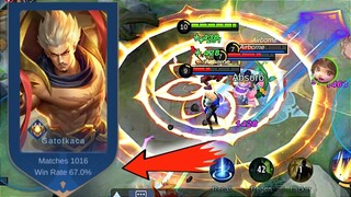 Right Timing is the Key, Sometimes LUCK | Gatotkaca Gameplay | MLBB