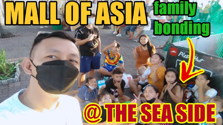 Mall of Asia family bonding grabe Ang saya ang dme na ring mga bumisitang mga pamilya