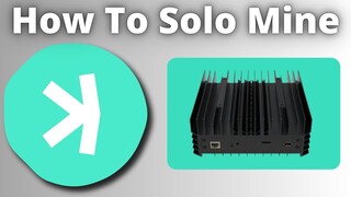 Kaspa Mining: How To Solo Mine To Your Node + My KS0 Pro Progress