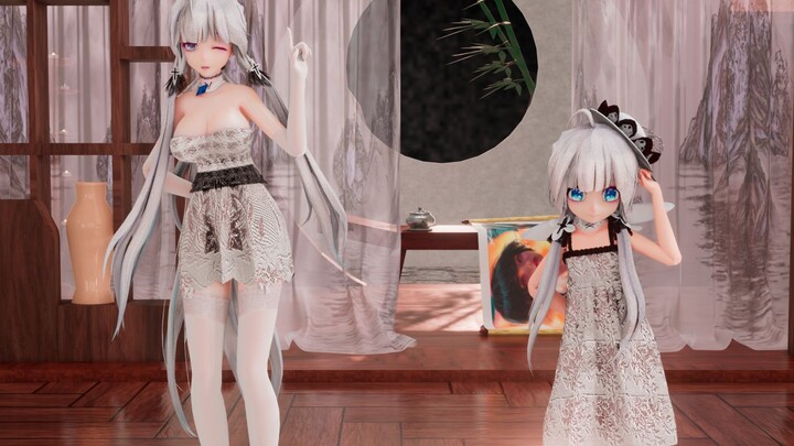 [MMD/ Azur Lane] The mother and daughter of Glory decided to debut to save the port area!!!