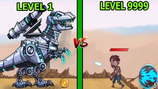 Khủng Long Robot Đối Đầu Với Đội Quân ZOmbie Đông Đảo - Dino Robot Top Game Hay Android Ios