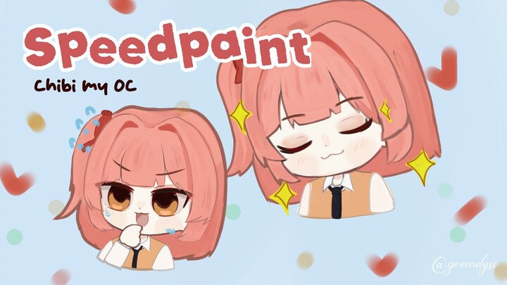 Membuat chibi OC ku [Speedpaint]