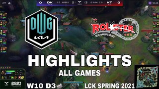 Highlight DK vs KT All Game LCK Mùa Xuân 2021 LCK Spring 2021 Damwon KIA vs KT Rolster