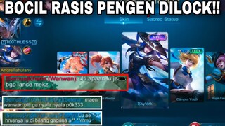 BOCIL RASIS PENGEN DI LOCK!! JAWA TERIAK JAWA YA GINI NI AUTO BIKIN FEEDER!!