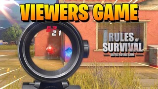 Playing With Live Viewers! Aggressive Gun Fights (Rules of Survival)