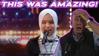 Golden Buzzer: Putri Ariani receives the GOLDEN BUZZER from Simon Cowell (REACTION!)