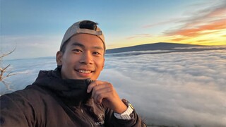 站在火山上带你们看云海